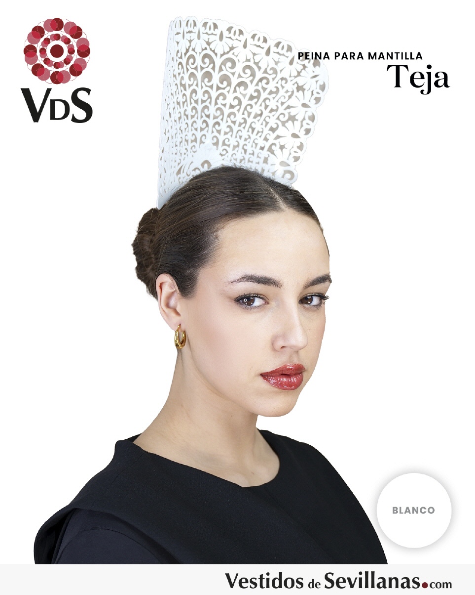 Peineta TEJA Labrada (Grande) T.2XL_3col