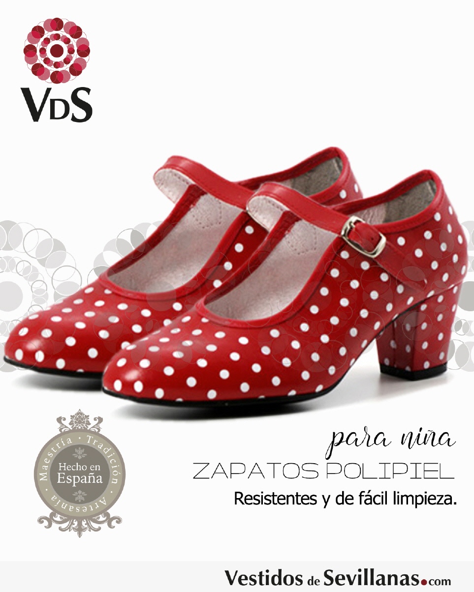 Zapato Flamenco B&Aacute;SICO - Polipiel_3col