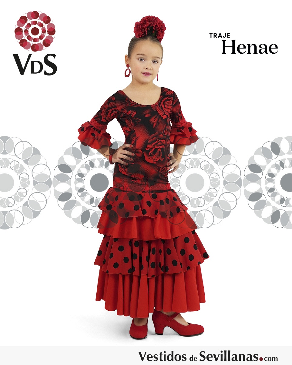 Traje de baile Ni&ntilde;a HENAE (4Volantes)_3col