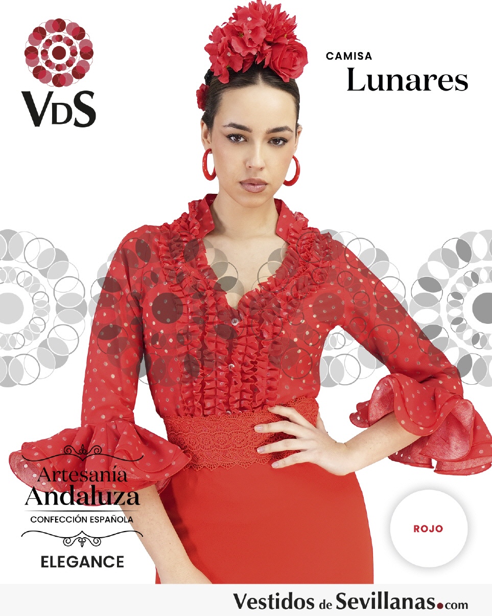 Camisa  LUNARES C/Manga_3col