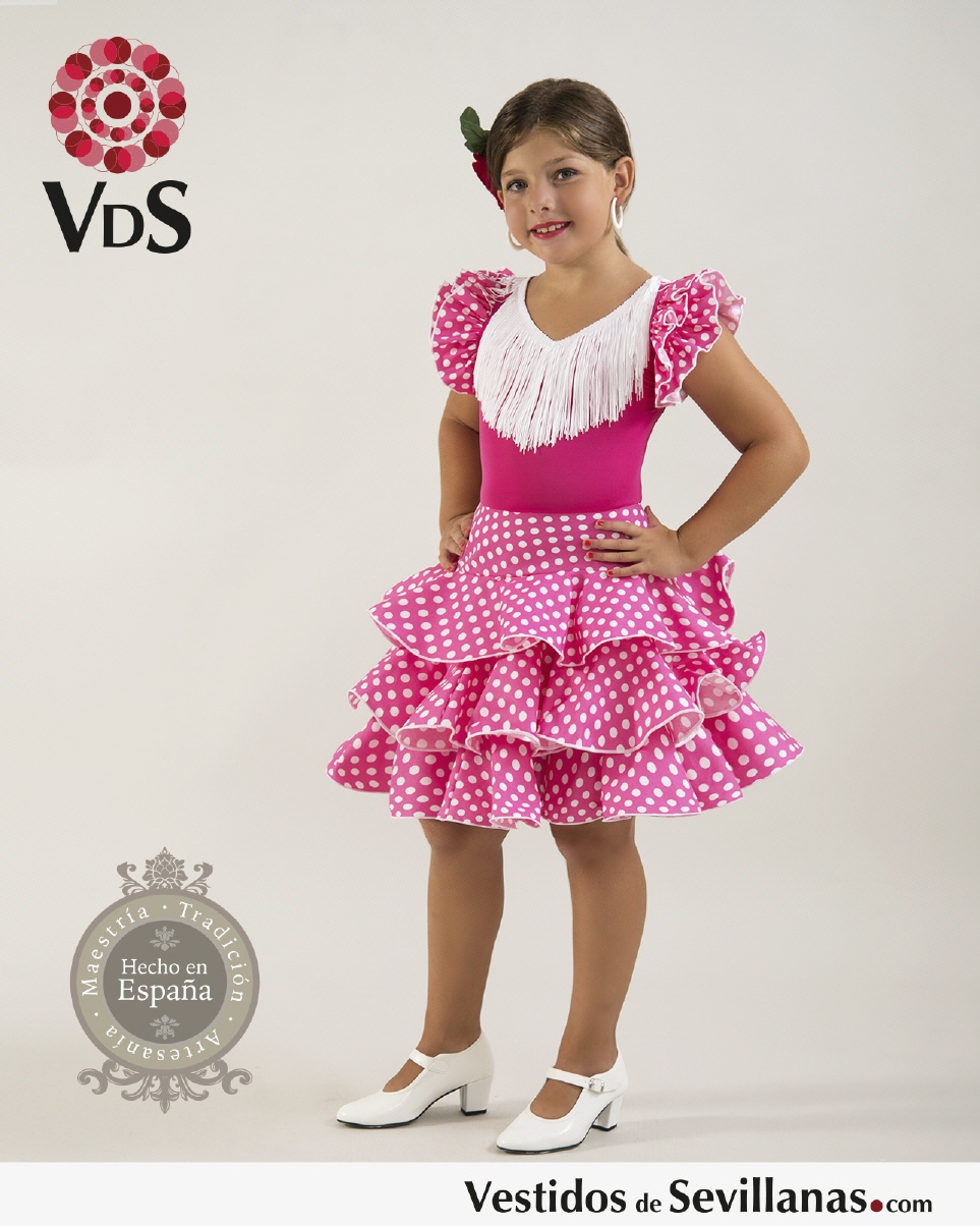 Traje de Flamenca GIRALDA corto_3col