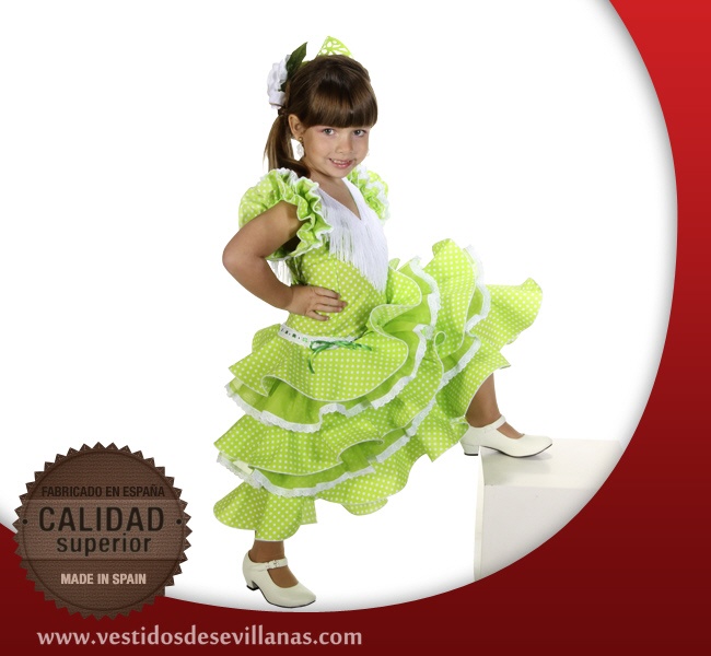 Traje de Flamenca GRANADA corto (T.3)_3col