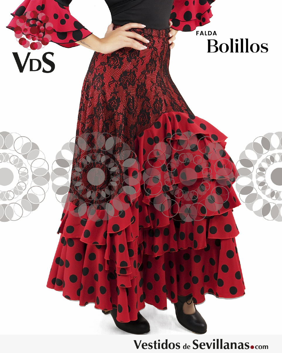 Faldas baile flamenco