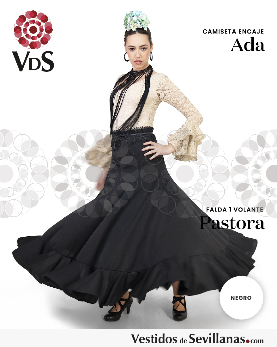Falda 1 Volante