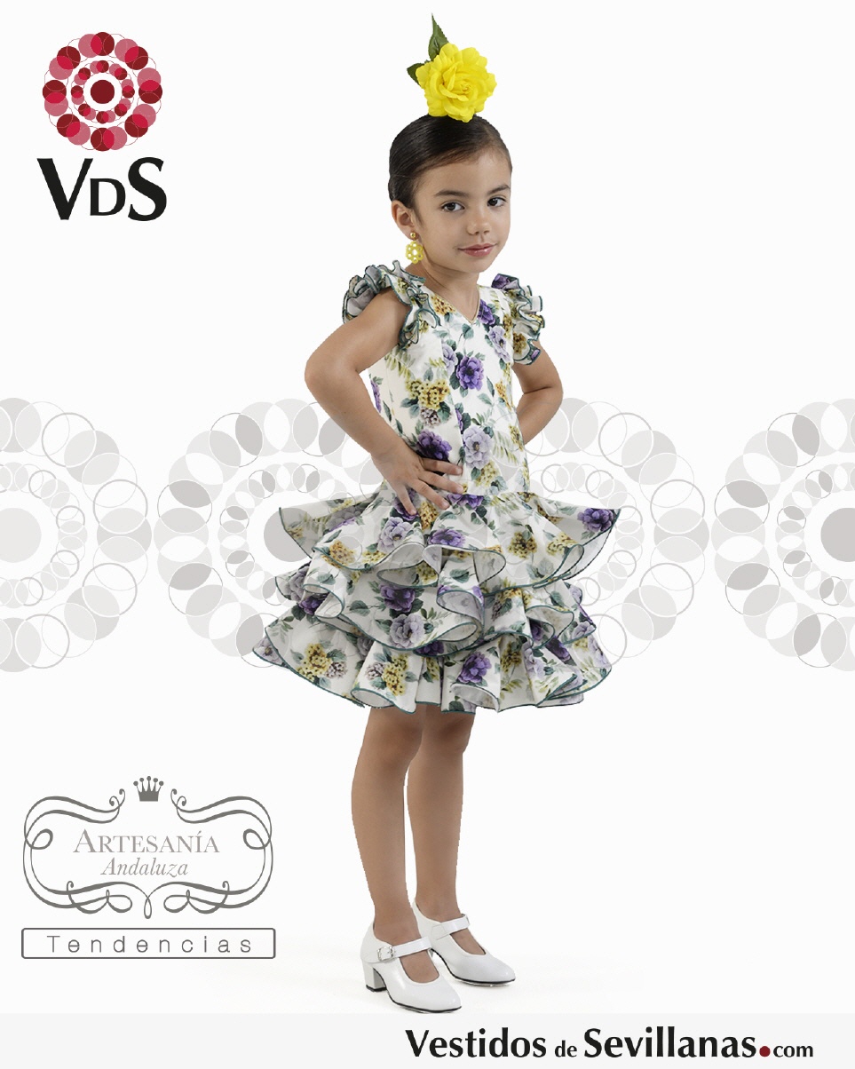 Traje de Flamenca FERIA Corto (T.12)_3col