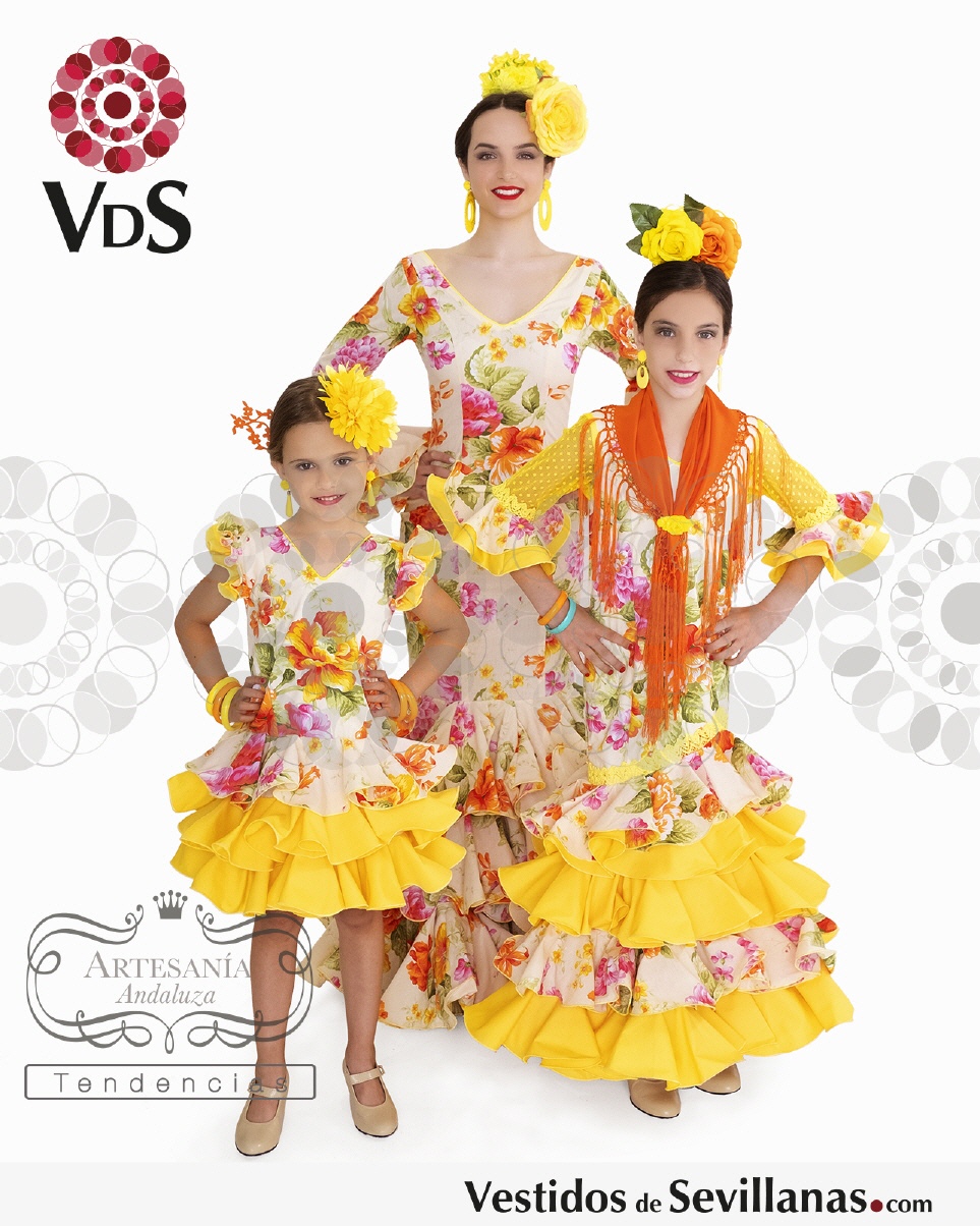 Traje Flamenca SACROMONTE Plumeti Largo_3col