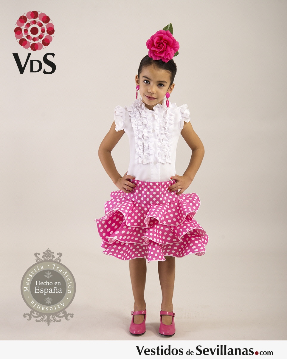 Falda corta para Ni&ntilde;a  M&Aacute;LAGA (T.14)_3col