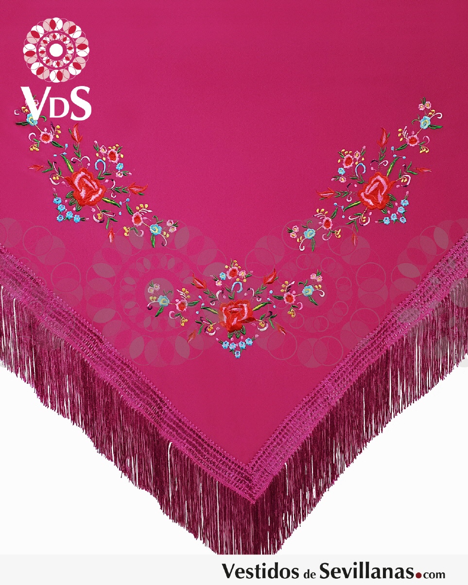 Mant&oacute;n NERINE Bordado T.L_3col