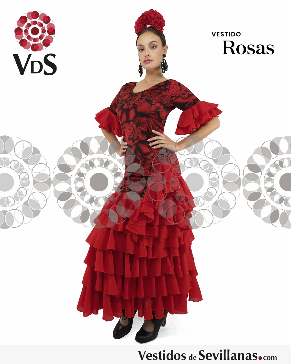 Traje de baile ROSAS (T.L)_3col