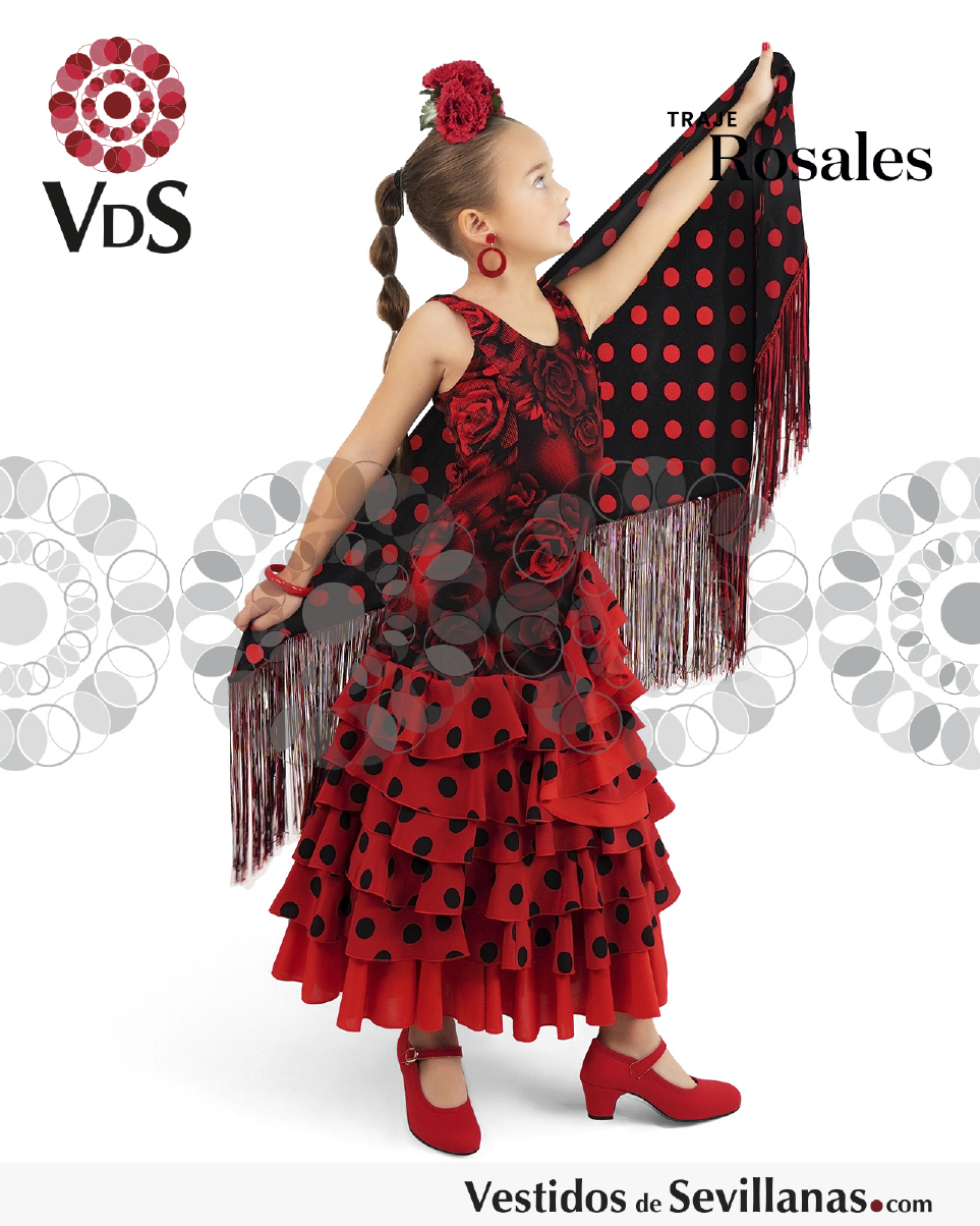 Vestido baile flamenco